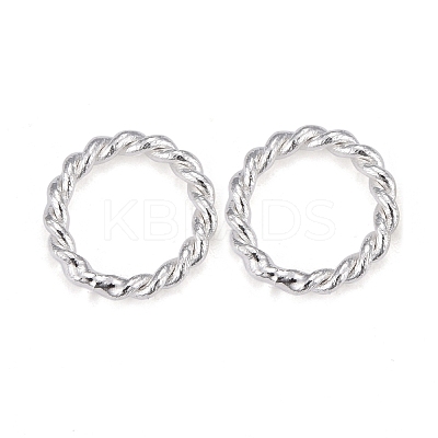 Brass Soldered Closed Jump Rings KK-K253-15B-03S-1