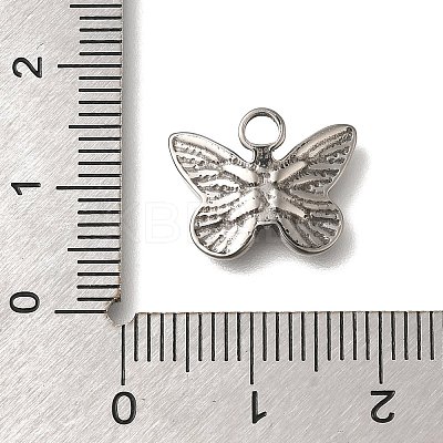 Non-Tarnish 304 Stainless Steel Charms STAS-C059-04P-1-1