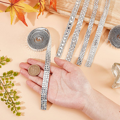 6 Yards 6 Style Hotfix Rhinestone DIY-CP0007-73-1
