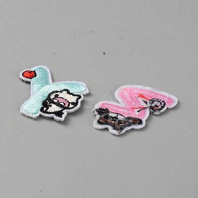 Polyester Iron on/Sew On Patches PATC-TAC0001-15-1