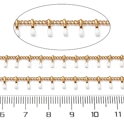 304 Stainless Steel Curb Chains STAS-R100-09A-12-1