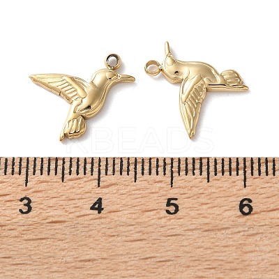 304 Stainless Steel Pendants STAS-L022-553G-1