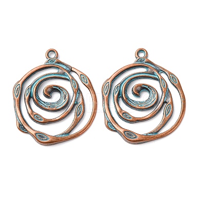 Tibetan Style Alloy Pendants FIND-B055-02M-1