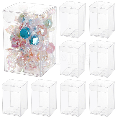 Rectangle PVC Packaging Boxes CON-WH0099-30C-1