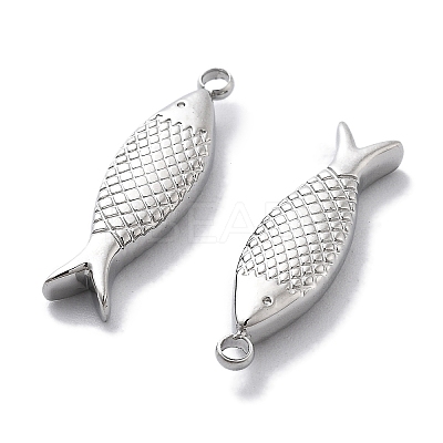 Anti-Tarnish 304 Stainless Steel Pendants STAS-R130-26P-1