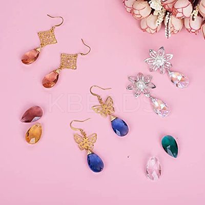 Glass Pendants X-GLAA-22X13-1