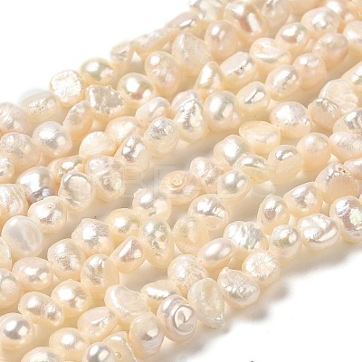 Natural Keshi Pearl Beads Strands PEAR-E017-27-1