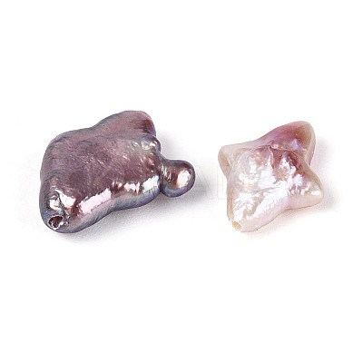 Natural Baroque Keshi Pearl Beads PEAR-S022-01C-1