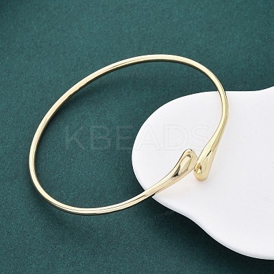 Alloy Arm Cuff Bangles Girl Women LS-AJEW-A063-02G-1