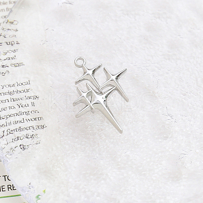 Alloy Pendants INS-PW0001-09F-P-1