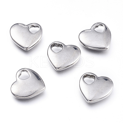 Tarnish Resistant 304 Stainless Steel Pendants STAS-F240-12P-1