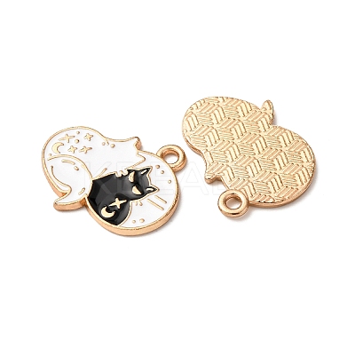 Alloy Enamel Pendants ENAM-B031-01B-1