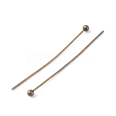 Brass Ball Head Pins LS-X-RP0.5x30mm-AB-1