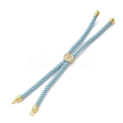 Cotton Cord Bracelet Making KK-F758-03T-G-1