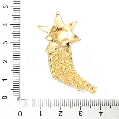 304 Stainless Steel Rhinestone Pendants STAS-L026-16G-1