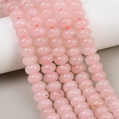 Dyed Natural White Jade Beads Strands G-G107-A36-01-1