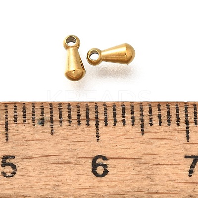 304 Stainless Steel Charms STAS-D288-08G-1