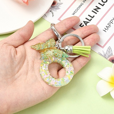 Resin & Acrylic Keychain KEYC-YW00122-01-1