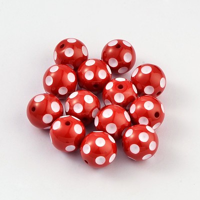 Chunky Bubblegum Acrylic Beads LS-SACR-S146-20mm-11-1