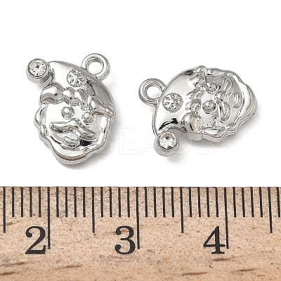Christmas Alloy Crystal Rhinestone Pendants FIND-L026-01H-P-1
