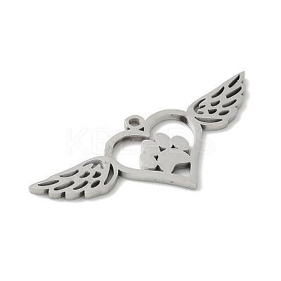 304 Stainless Steel Pendants STAS-F326-11P-1