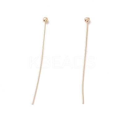 Brass Ball Head Pins KK-WH0058-02C-G02-1