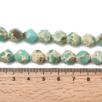 Synthetic Shoushan Stone Beads Strands G-Z119-A01-03A-1