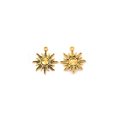 Tibetan Style Pendants FIND-WH0048-33AG-1