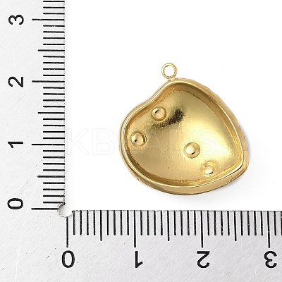 304 Stainless Steel Rhinestone Pendants STAS-P408-15G-1