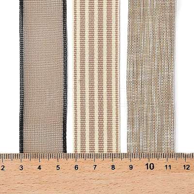 9 Yards 3 Styles Polyester Ribbon SRIB-A014-H06-1