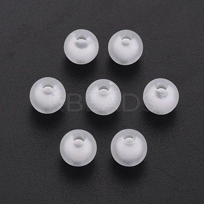 Frosted Acrylic Beads FACR-Q006-16mm-01-1