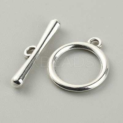 Alloy Toggle Clasps FIND-CJC0017-21A-S-1