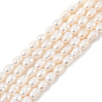 Natural Cultured Freshwater Pearl Beads Strands PEAR-I007-01B-02B-02-1