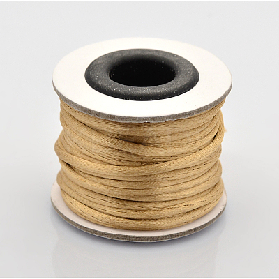Nylon Satin Rattail Cords NWIR-O001-A-19-1