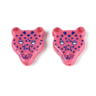 Printed Opaque Resin Beads RESI-N043-15B-1