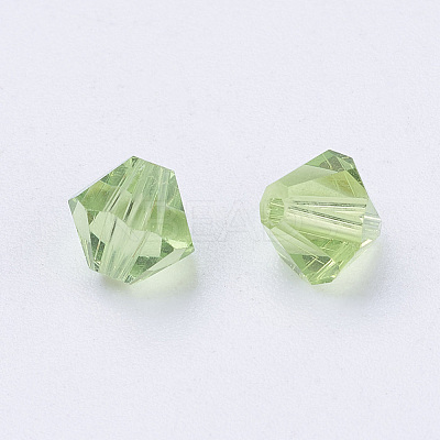 Imitation Austrian Crystal Beads SWAR-F022-6x6mm-214-1