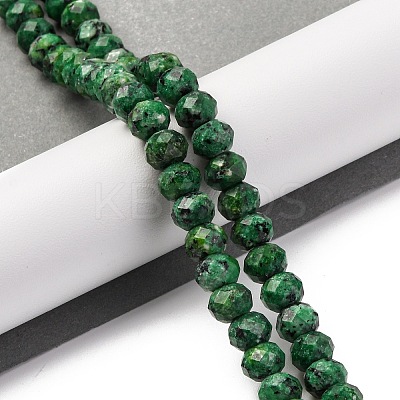 Natural Sesame Jasper Beads Strands G-K380-A21-01-1