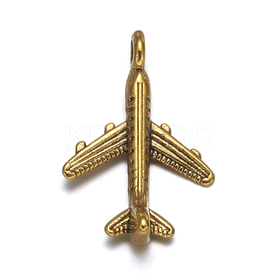 Tibetan Style Alloy Pendants TIBEB-A101638-AG-FF-1
