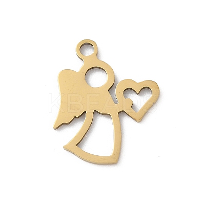 201 Stainless Steel Pendants STAS-S157-01D-G-1