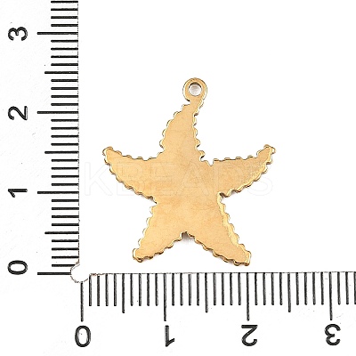 304 Stainless Steel Enamel Pendants X-STAS-Z186-14G-1