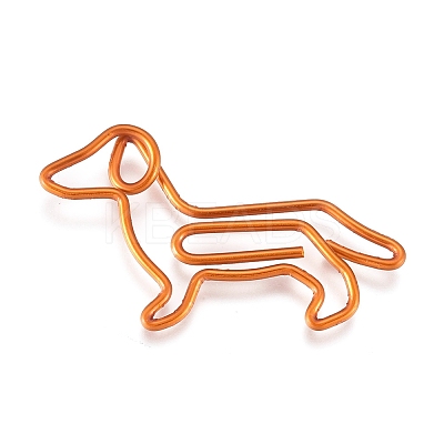Dachshund Shape Iron Paperclips X-TOOL-L008-008O-1