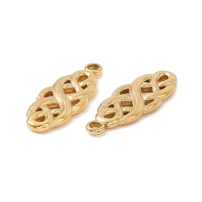 Ion Plating(IP) 201 Stainless Steel Pendants STAS-K242-11G-1