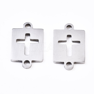Tarnish Resistant 201 Stainless Steel Link Connectors STAS-S110-107P-1
