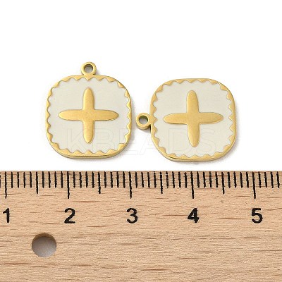 Ion Plating(IP) 316L Surgical Stainless Steel Pendants STAS-D035-16G-1