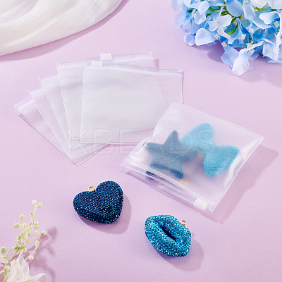 20Pcs Transparent PVC Storage Resealable Bags ABAG-TADJ0001-02-1