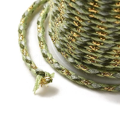 4-Ply Polycotton Cord with Metallic Thread OCOR-Z003-D101-1