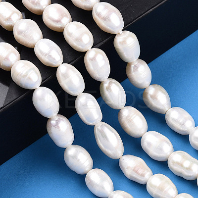 Natural Cultured Freshwater Pearl Beads Strands LS-PEAR-N012-07R-1