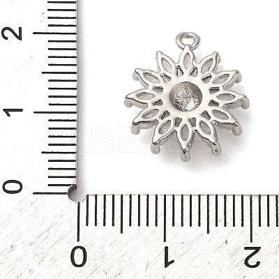 Brass Micro Pave Cubic Zirconia Pendants X-KK-I276-03P-02-1