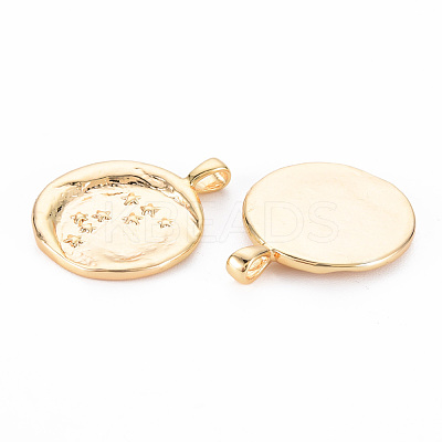 Brass Pendants KK-S356-520-NF-1