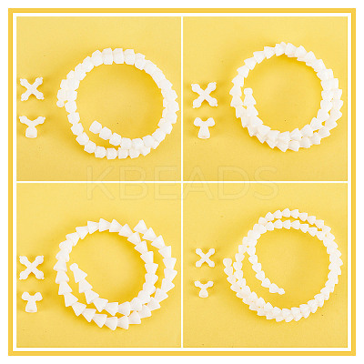 4 Sets 4 Style Polyoxymethylene(POM) Toy Skeleton Joint for DIY Plush Doll DIY-OC0009-34-1